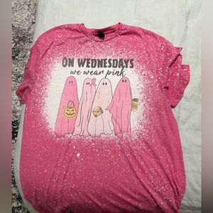 On Wednesdays we wear pink shirt